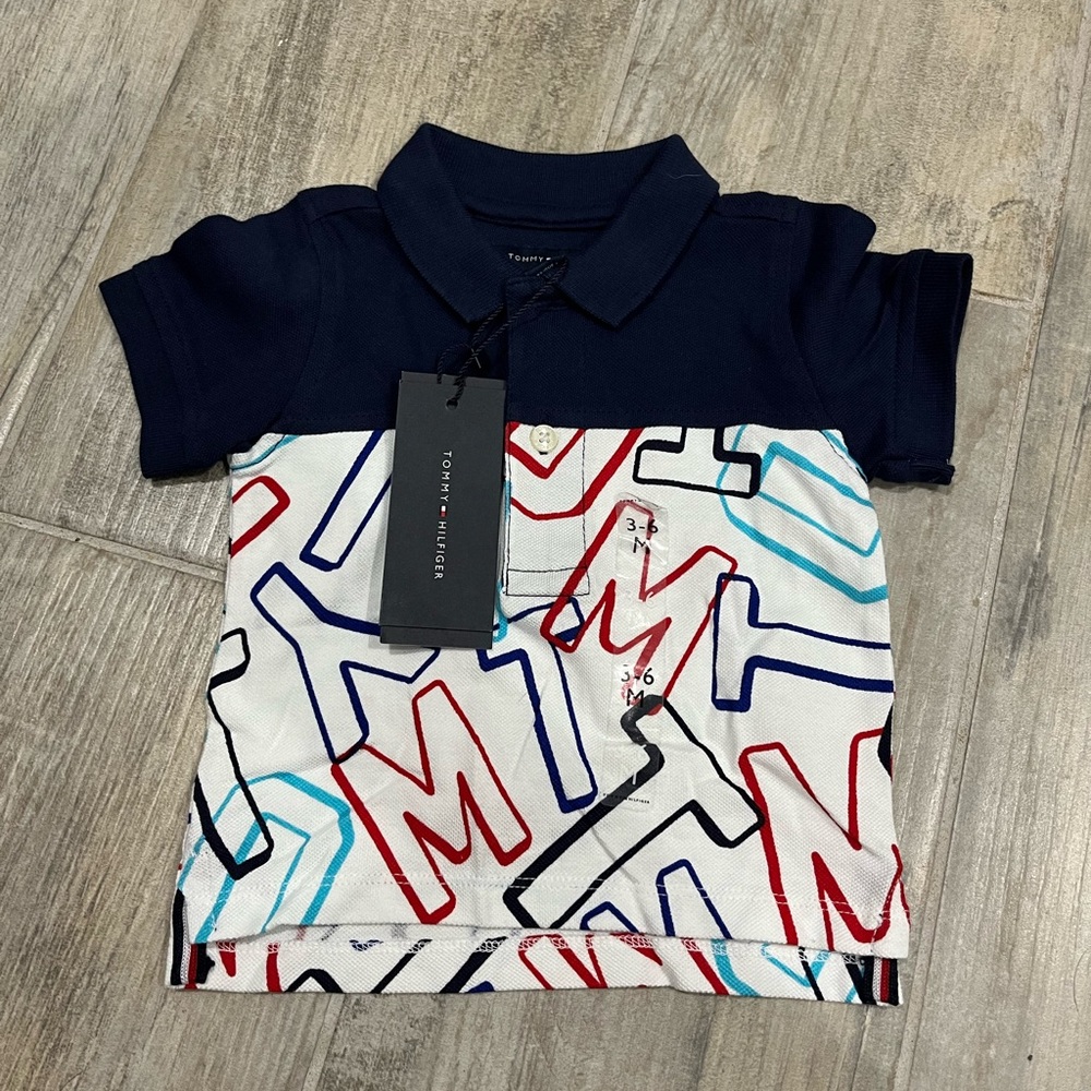 NWT Tommy Hilfiger | Boys Polo Shirt Sz. 3 to 6 months